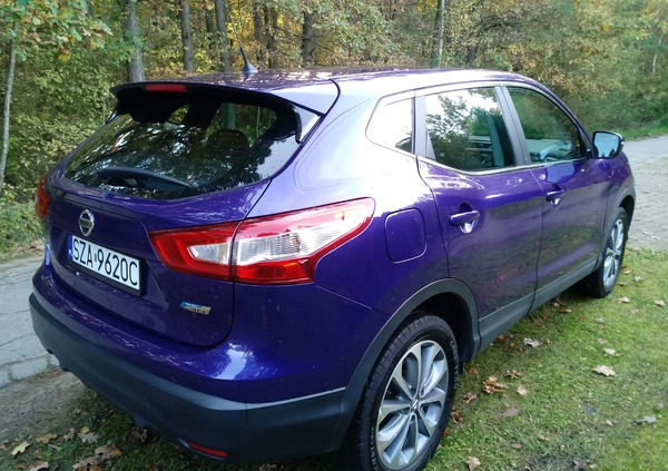 Nissan Qashqai cena 53700 przebieg: 177900, rok produkcji 2015 z Poręba małe 29